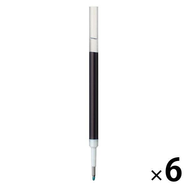 無印良品 替芯 ゲルインキボールペン 0.5mm 良品計画 6本 人気商品 ブルーブラック 予約販売