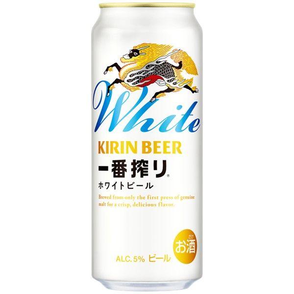 LOHACO - ビール キリン一番搾り ホワイトビール 缶 500ml 1パック(6本)