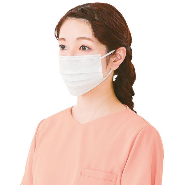 LOHACO - 耳にやさしい やわらかいマスク DX レギュラー 不織布 耳ゴム