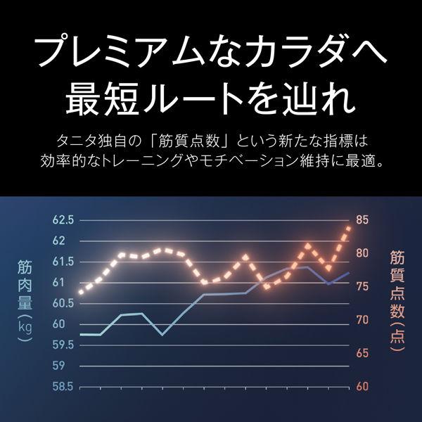 LOHACO - タニタ 体組成計 RD-803L-BK【最新高精度測定】世界初 筋肉の