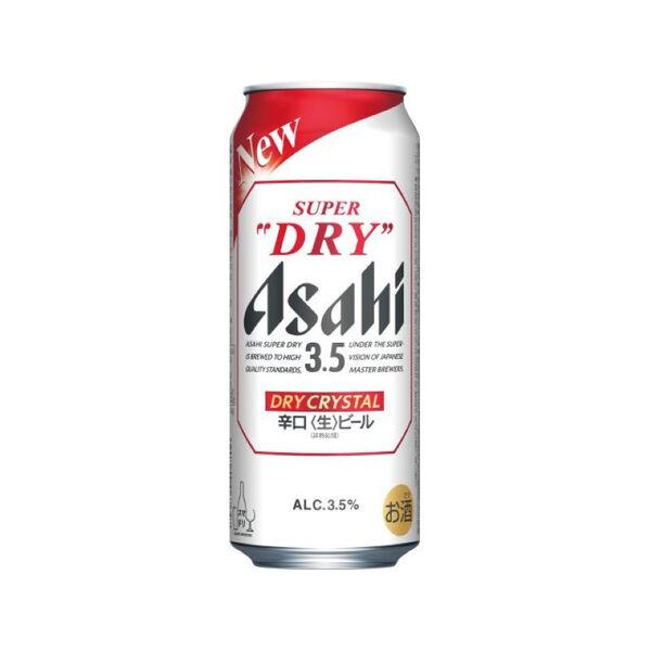 LOHACO - ビール アサヒ スーパードライ ドライクリスタル 缶 500ml 6本