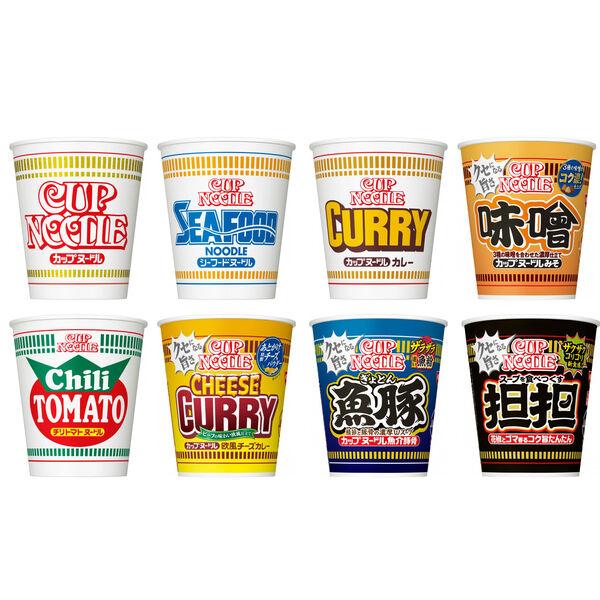 LOHACO - 日清食品 カップヌードル 人気8種詰合せセット カップ麺