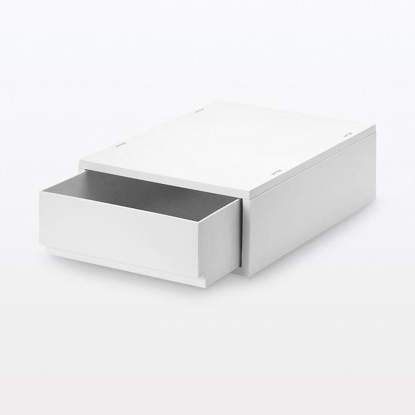 LOHACO - 無印良品 再生ポリプロピレン入り 小物収納ケース 中