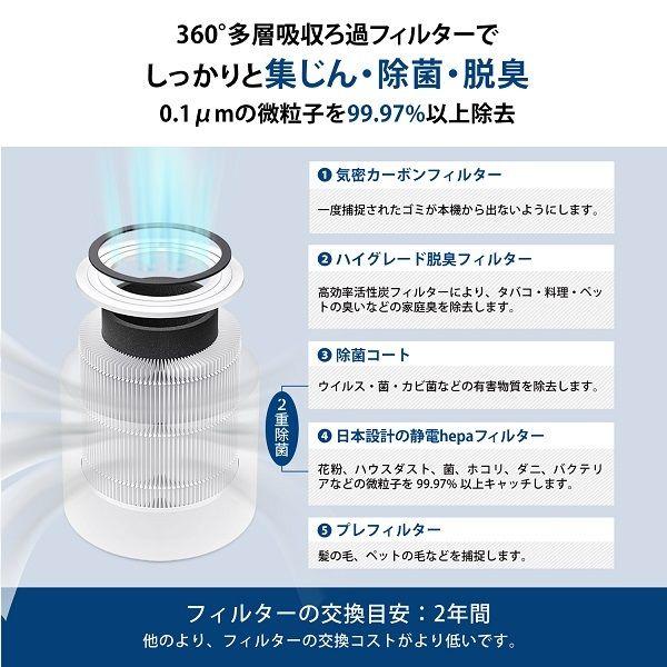 Levoit LAP-C302-WJPR 空気清浄機 LOHACO - Vesync Levoit Core 300 Plasma 空気清浄機 LAP-C302-WJPR 1台