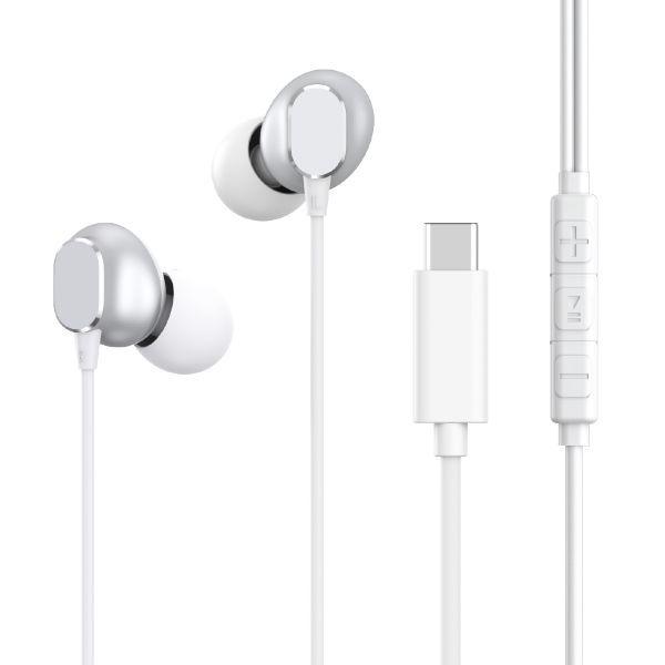 iPhone/Smart用 イヤホン CENTURY LOHACO - センチュリー スマートフォン TypeーC イヤホンマイク EM-SCW