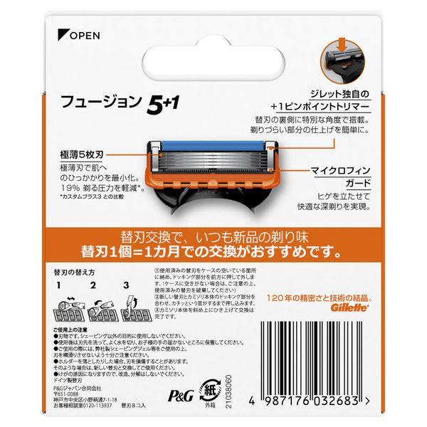 LOHACO - ジレット（Gillette）髭剃り フュージョン 5+1 極薄5枚刃 替