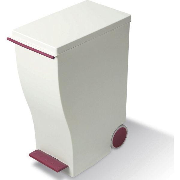 kcud 通販 激安◆ クード ゴミ箱 スリムペダル KUD30 セットアップ ピンク 取寄品