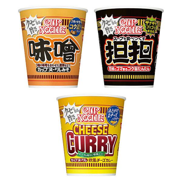 LOHACO - 日清食品 カップヌードル3種×2個 セット［味噌・担担・欧風