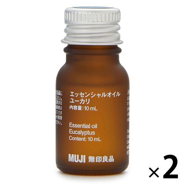 無印良品 エッセンシャルオイル ユーカリ 10mL 2個 良品計画