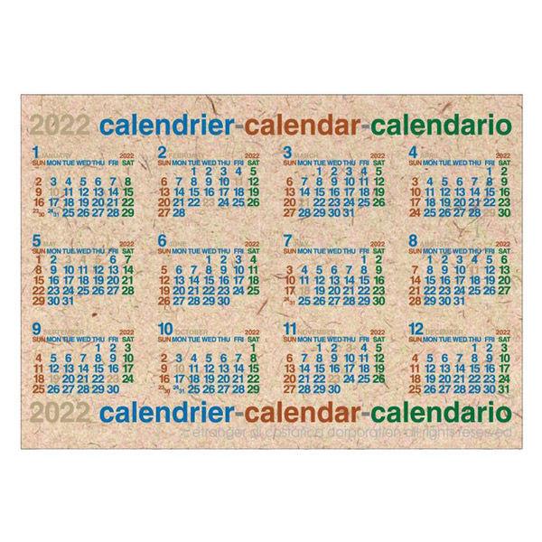 2022年度 ポスターカレンダー B4 ☆最安値に挑戦 CLP-B4-03 エトランジェ ディ 無料サンプルOK コスタリカ