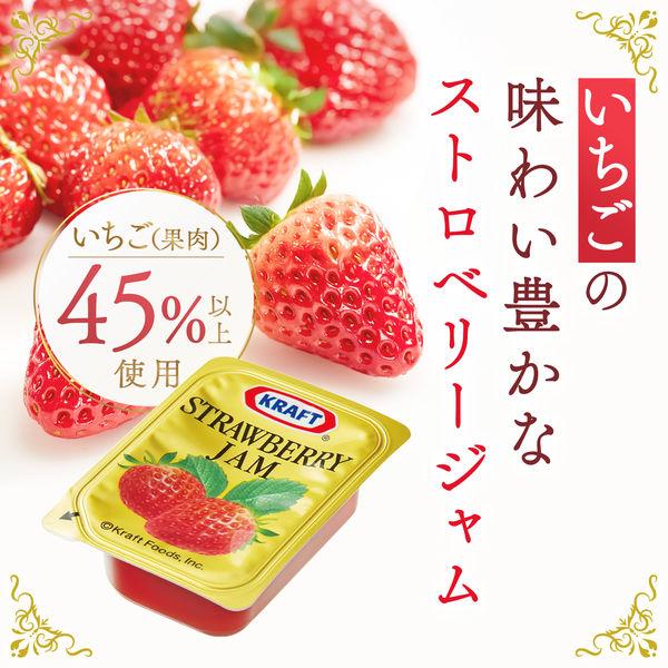 LOHACO - 森永乳業 クラフト ストロベリージャム （14g×50個） 1箱
