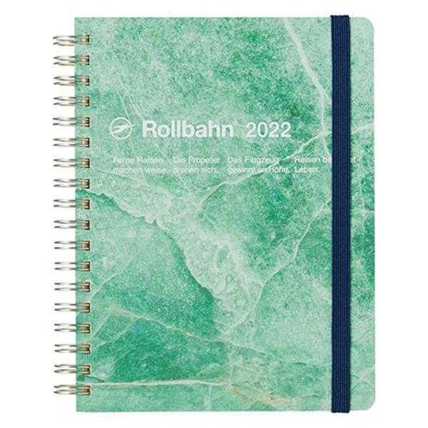 22年度 手帳 10月始まり ロルバーンダイアリーストーンl ミント 月間 デルフォニックス 手帳 スケジュール帳