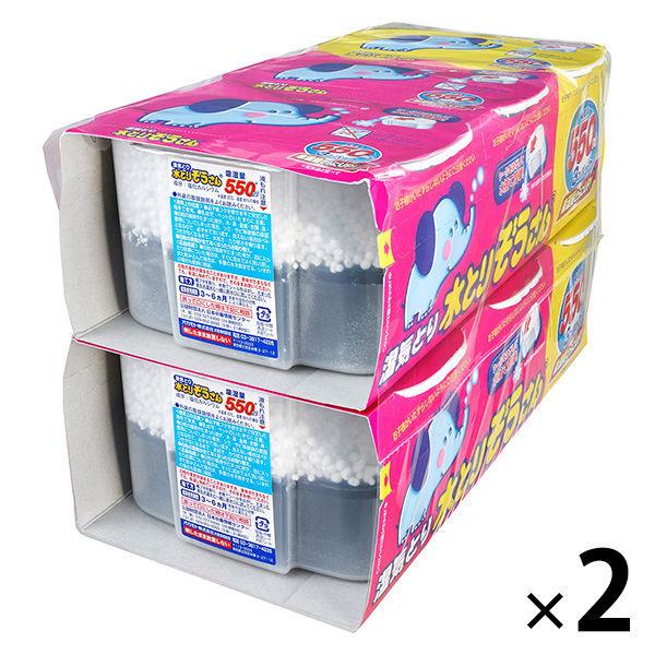 水とりぞうさん 置き型 3-6ヵ月 （550ml×6個パック）×2セット 除湿剤 オカモト