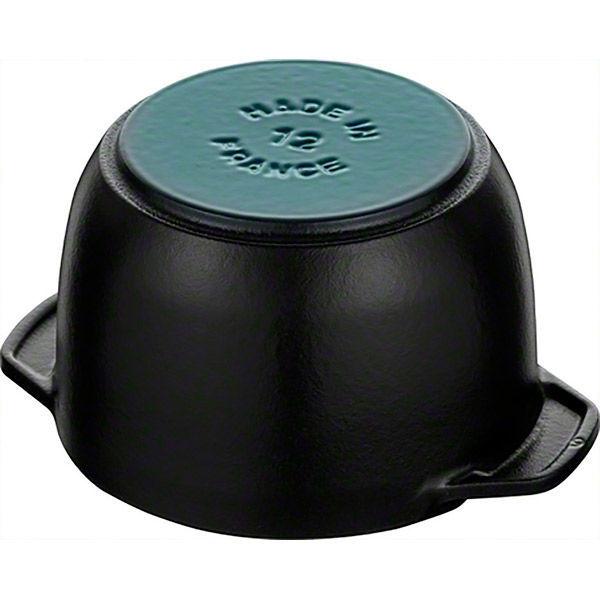 LOHACO - ストウブ Staub ラ ココット de GOHAN S ブラック 12cm 1個