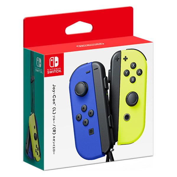 LOHACO - 任天堂 Nintendo Switch専用 Joy-Con(L) ブルー/(R) ネオン