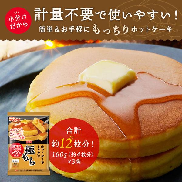 LOHACO - 日清製粉ウェルナ 日清 ホットケーキミックス 極もち 国内麦