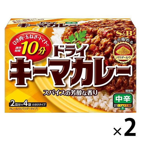 エスビー食品 ドライキーマカレー 中辛 2個