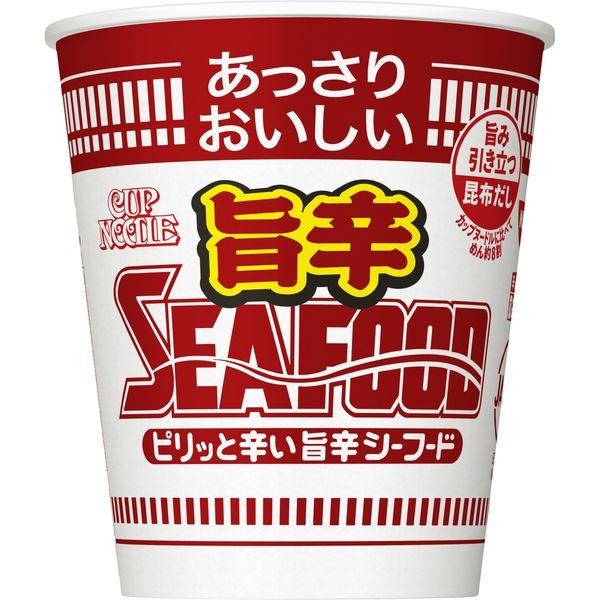 LOHACO - 日清食品 あっさりおいしいカップヌードル 旨辛シーフード 20