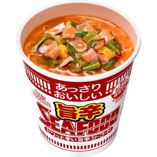 LOHACO - 日清食品 あっさりおいしいカップヌードル 旨辛シーフード 20