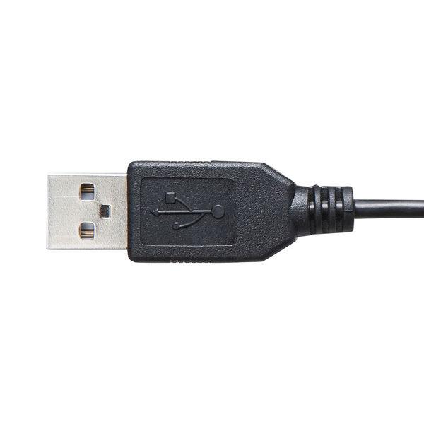 サンワサプライ USBハンドセット MM-HSU06BK 1個