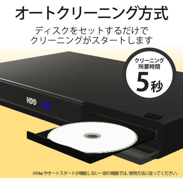エレコム レンズクリーナー/Blu-ray/CD/DVD/マルチ対応/乾式 CK-BRP1 1個