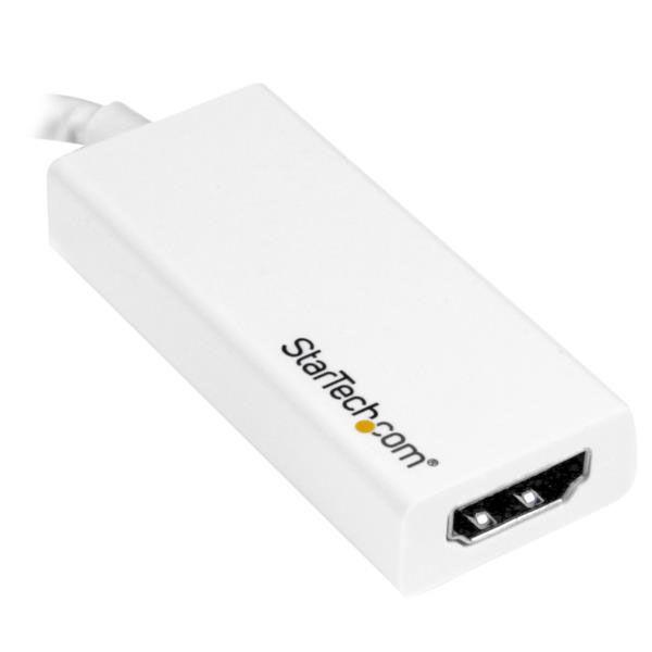 USB-C - HDMIディスプレイアダプタ ホワイト　CDP2HDW　1個　StarTech.com