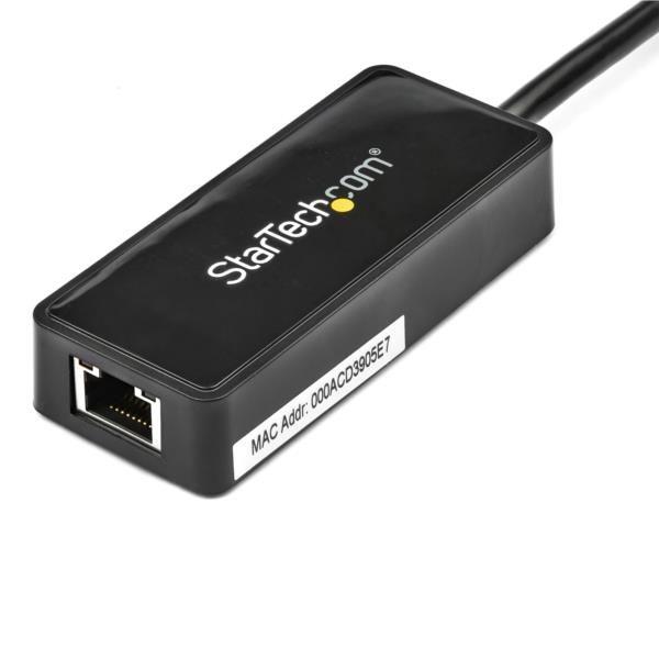 有線LANアダプター USB-A ギガビット対応 イーサネット USB31000SPTB 1個 Startech.com