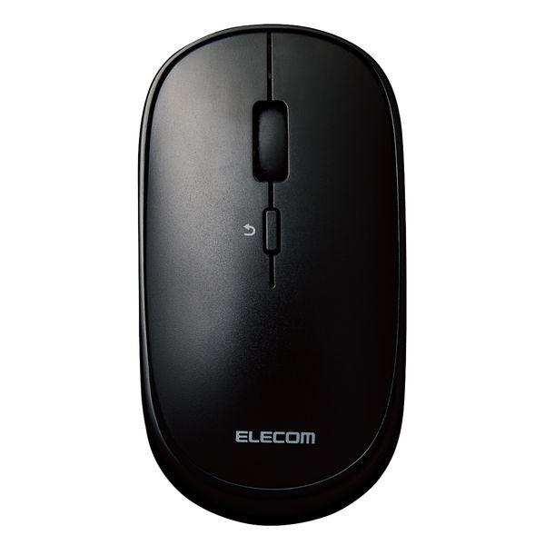 エレコム BlueLEDマウス/薄型/Bluetooth対応/4ボタン/ブラック M-TM10BBBK/EC 1個