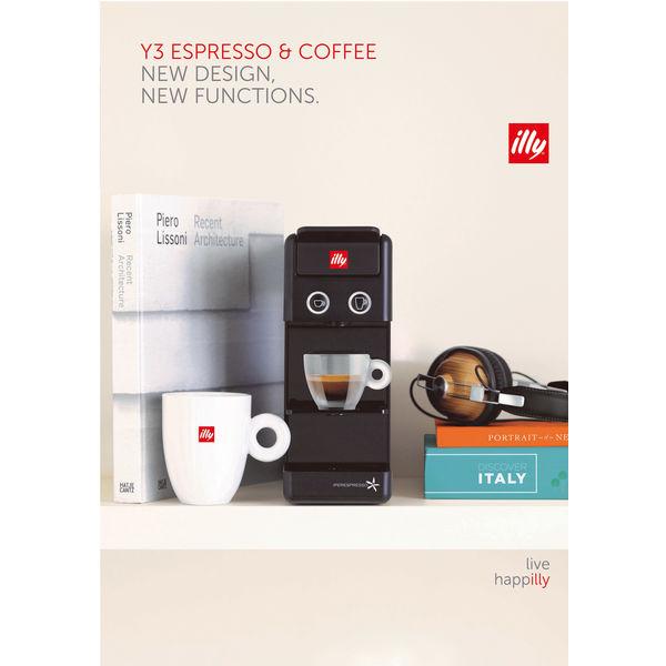 illy FrancisFrancis カプセル式 コーヒーマシン Y3.3 黒