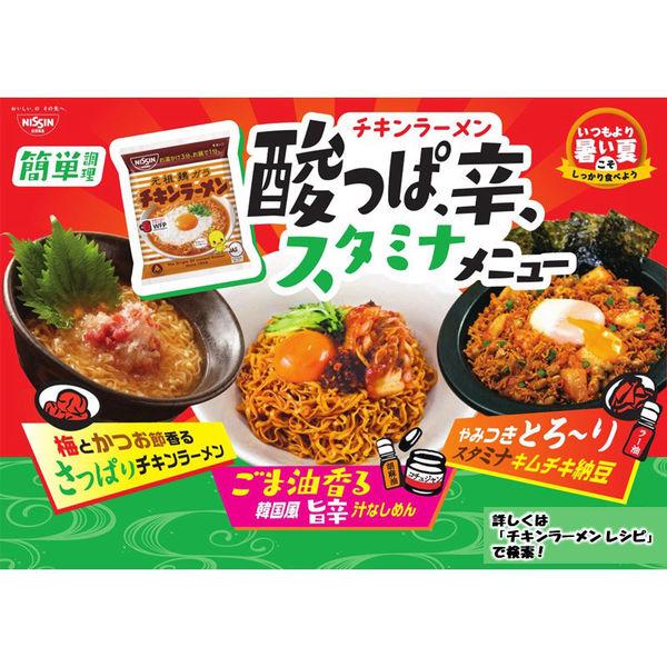 LOHACO - 【限定・ひよこちゃんぬいぐるみ付！】日清食品 チキン