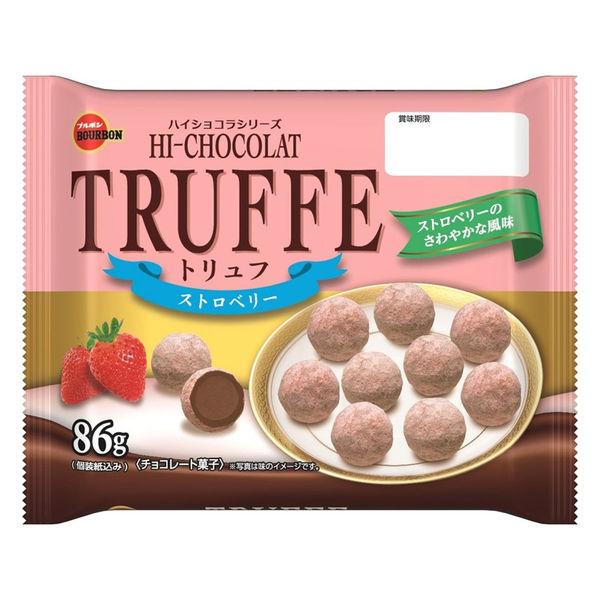 トリュフストロベリー 86g 3袋 ブルボン チョコレート