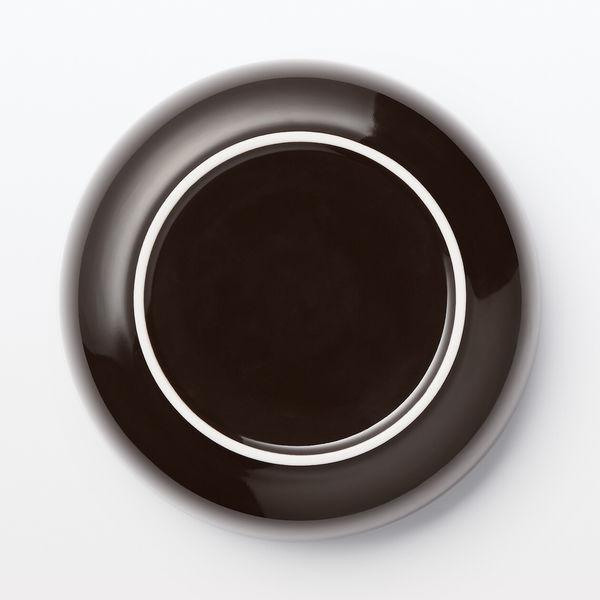 LOHACO - 無印良品 日常の器 ボウル 大 ダークブラウン 約直径21cm