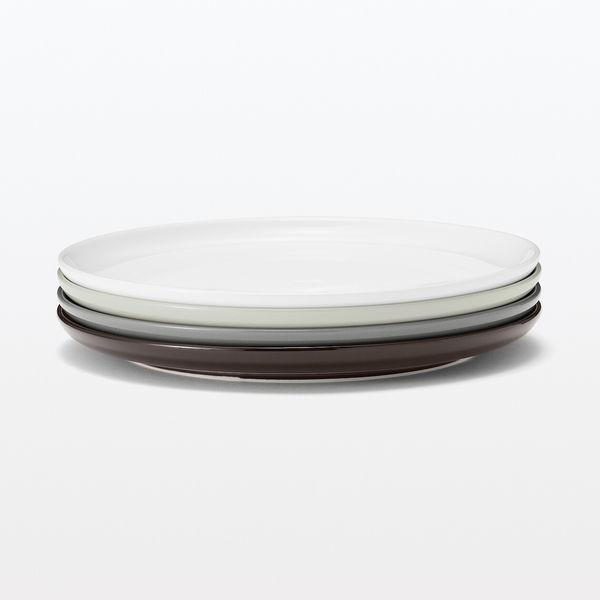 LOHACO - 無印良品 日常の器 プレート 大 白 約直径23cm 良品計画