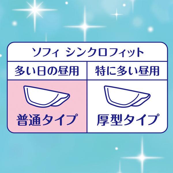 生理用品 ソフィ シンクロフィット 多い日の昼用 トイレに流せる 1セット （24ピース×3パック） ユニ・チャーム