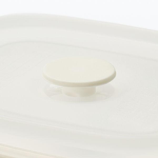 LOHACO - 無印良品 ホーロー保存容器 小 幅9.5×奥行11.5×高さ5cm＋