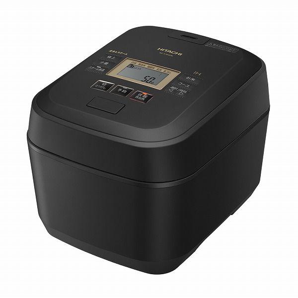 LOHACO - 日立 炊飯器 RZ-V100FM K フロストブラック 5.5合 圧力