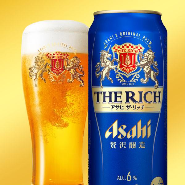 THE RICH 350ml 88缶 LOHACO - 新ジャンル 第3のビール アサヒ ザ・リッチ 500ml 缶 1箱