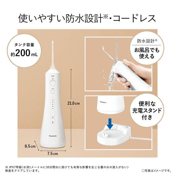 LOHACO - パナソニック 口腔洗浄器 ジェットウォッシャー ドルツ 白 EW
