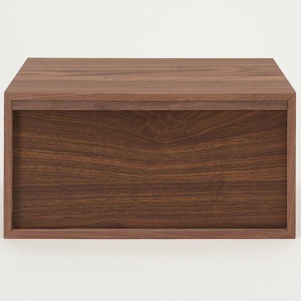 LOHACO - 無印良品 スタッキングチェスト ハーフ （引出し1段タイプ