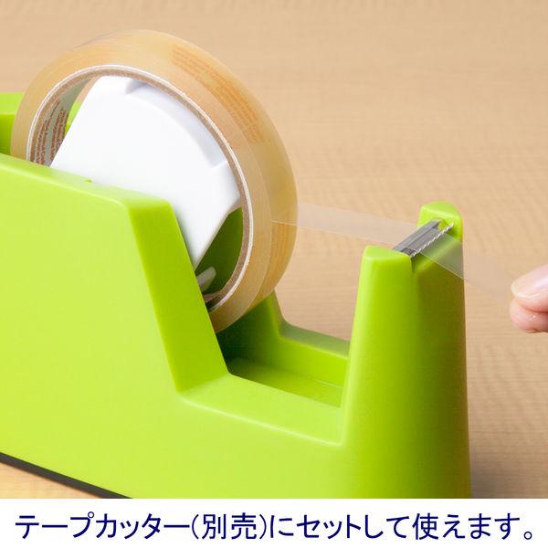 アスクル セロハンテープ 幅18mm×50m 1セット(10巻入×10パック アスクル セロハンテープ 幅18mm×50m 1セット(10巻入×10パック