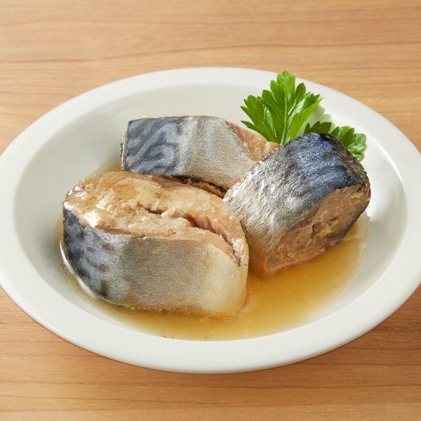 LOHACO - 鯖缶 サバ ガーリックバター味 1セット（1缶×5） 清水食品 缶詰
