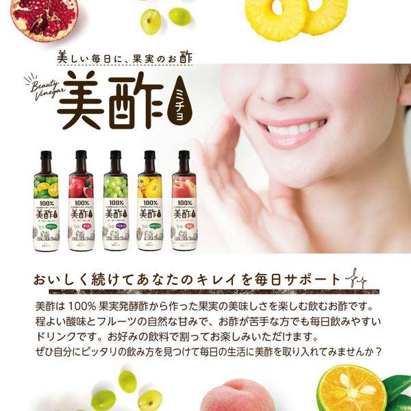 LOHACO - CJジャパン 美酢（ミチョ） ざくろ 800ml 1セット（3本）
