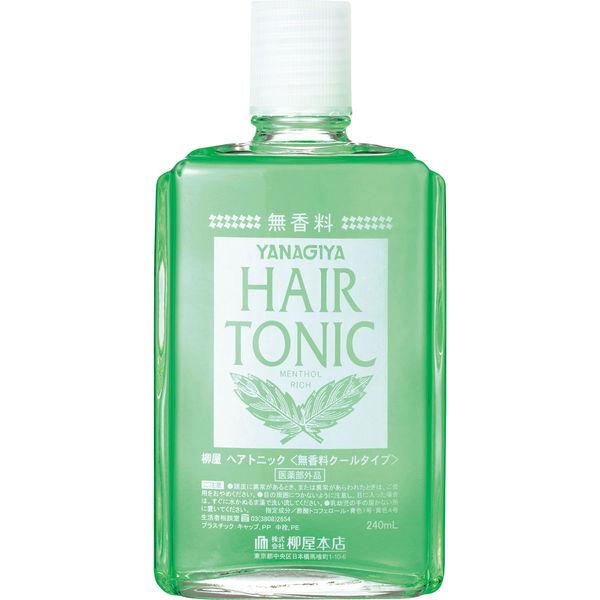 LOHACO - 柳屋 ヘアトニック 無香料 クールタイプ 240ml 柳屋本店