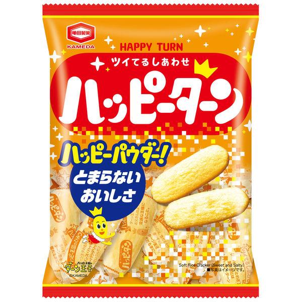 LOHACO - 亀田製菓 ハッピーターン 96g 6袋 せんべい 個包装 お配り
