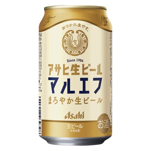 LOHACO - ビール アサヒ生ビール マルエフ 350ml 1ケース(24本)