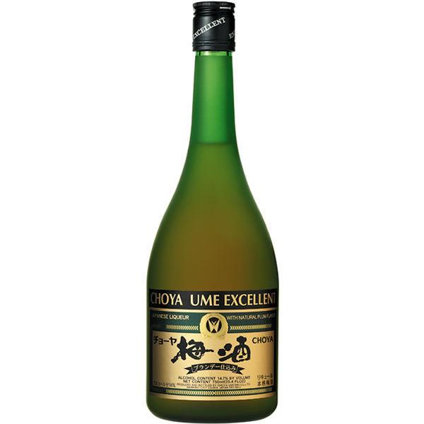 LOHACO - チョーヤ 梅酒 エクセレント 750ml 瓶 1本 ブランデー仕込み
