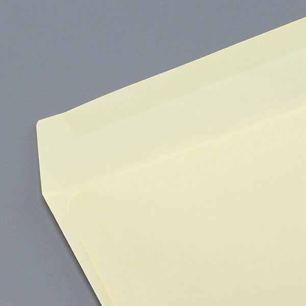 ムトウユニパック ナチュラルカラー封筒 長3横型 クリーム 500枚（100枚×5袋）