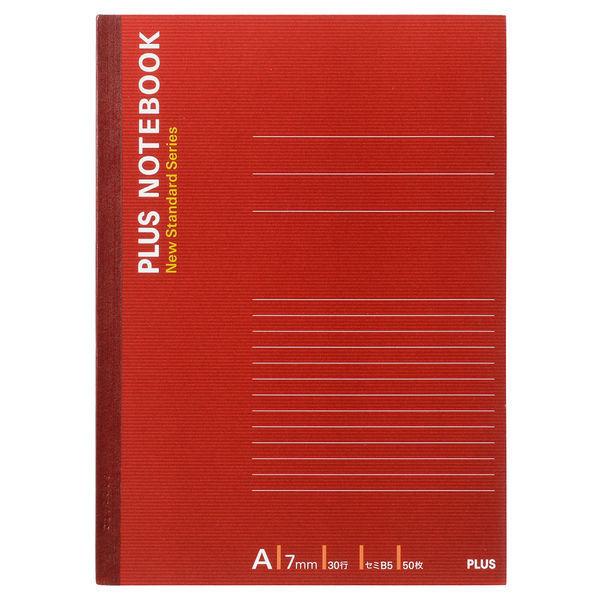 プラス ノートブック NO−003AS−5CP B5 A罫 5冊 NO