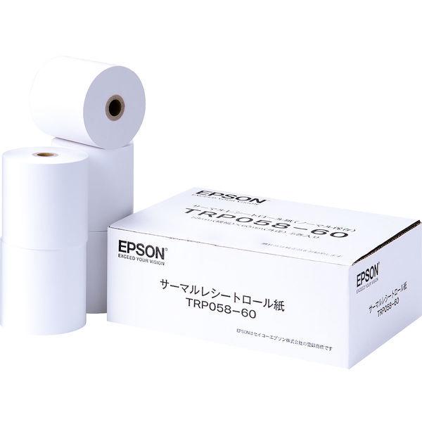 LOHACO - セイコーエプソン TRP058-60 58×60 普通保存 サーマルロール