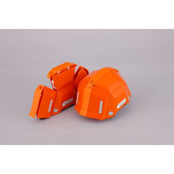 MITASトーヨーセフティー防災用折りたたみヘルメット BLOOM オレンジ